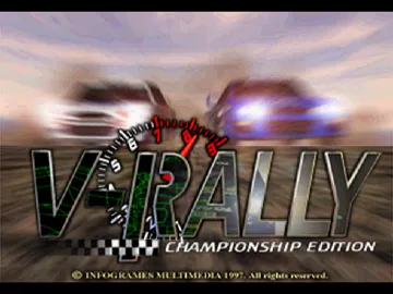 V-Rally - Championship Edition (JP) screen shot title